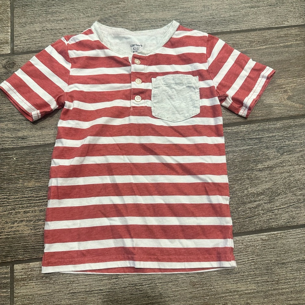 Boys Carter’s Henley Tee With Pocket